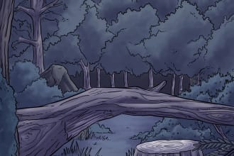 draw backgrounds for your comics or illustrations
