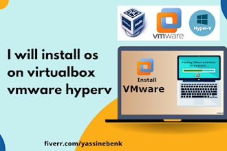 install os on virtualbox vmware hyperv