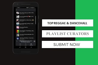 submit your single to top 200 reggae and dancehall playlist curators