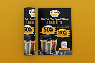 do modern restaurant menu design, editable food menu design