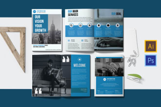 do business brochure design, corporate booklet, catalog