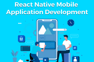 develop a hybrid mobile app using react native and expo