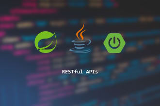 develop restful api with java and spring boot