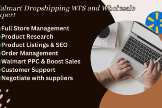 do walmart wfs, wholesale and 2 step dropshipping
