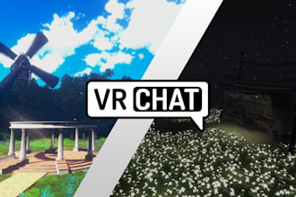 do a custom vrchat world for quest and PC