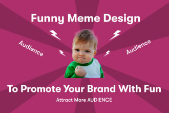 create funny meme to promote your brand with fun