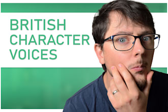 record character and video game voices