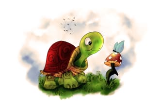 draw cute animals illustrations for children picture book