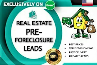provide motivated preforeclosure real estate leads with skip tracing
