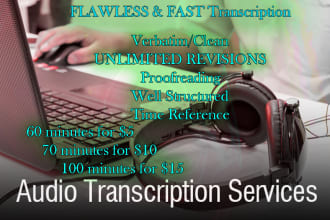 transcribe audio to text