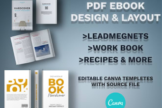 design ebooks pdfs workbooks lead magnets in canva