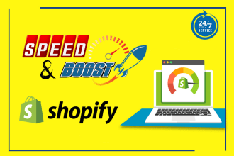 speed up shopify website, make shopify supper speed