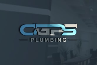 creat oil gas air conditioner plumbing logo