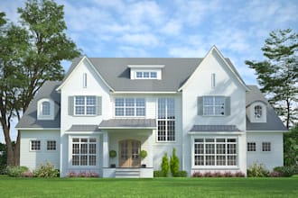 create interior and exterior design in 3ds max
