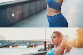 retouch and edit your face and body in photoshop