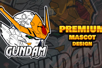 create cool mascot logo fir your gaming team
