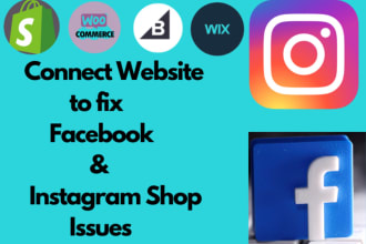 connect your e commerce store with facebook shop and instagram shop