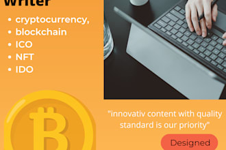 write white paper for crypto, blockchain, ico and nft