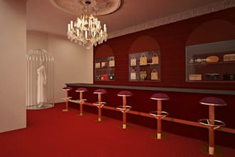 design and render your retail stores