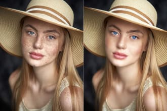 beauty retouching and retouching service