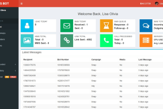 build SMS autoresponder, bot, and bulk SMS
