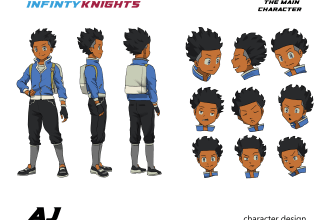 draw cartoon characters design for your comic