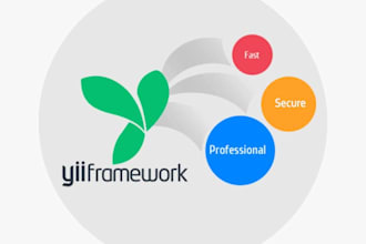 do create, develop and fixes for yii2 framework