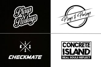 make street wear, urban and gym wear clothing logo designs