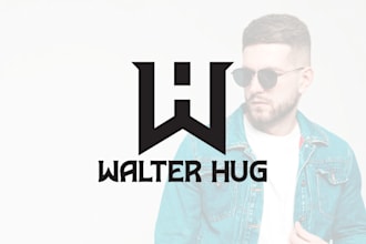 design monogram, fashion brand, apparel and urban streetwear clothing logo
