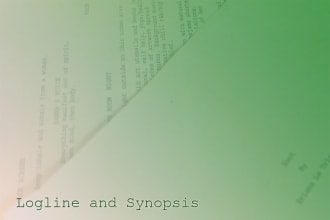 write your logline and synopsis for pitching or promotion