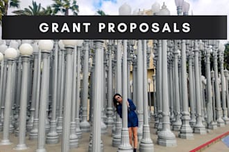 write or edit your artist or art related grant proposal