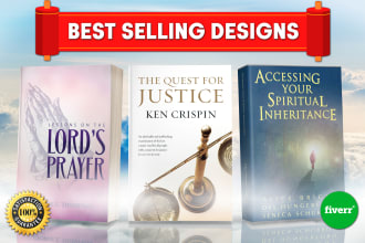 create best selling amazon book cover, ebook, paperback and book cover design