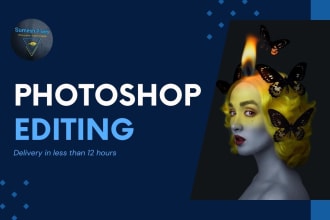 do photoshop editing, photo manipulation, concept art