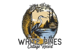 design awesome resort logo
