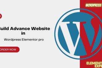 fix wordpress website, elementor fix and create mega menu
