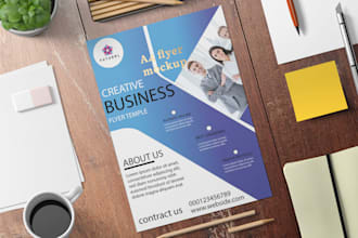 do a business flyer design for your company