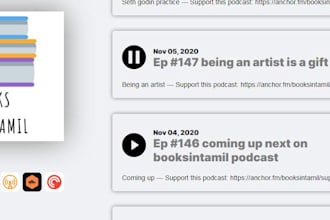 setup your new podcast on anchor