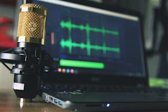 record a male voiceover in english or malay