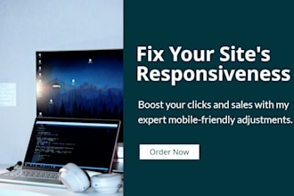 fix your website responsiveness, mobile friendly