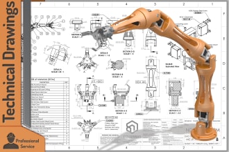 draft technical drawings for prototyping or manufacturing of your product design