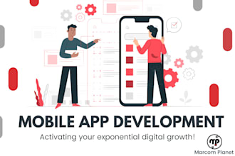 develop android and ios mobile app for you using flutter