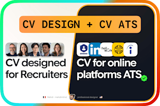 create your resume CV in french