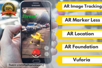 develop professional augmented reality 3d mobile application