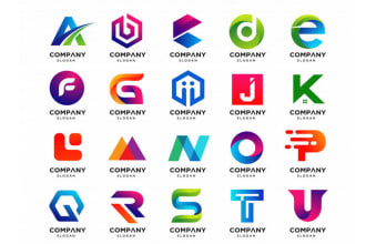 design letter, alphabet, text, number logo for business