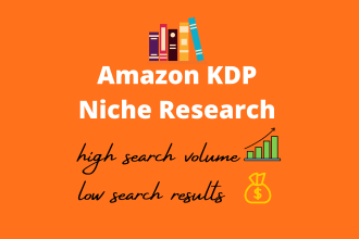 find profitable niches for amazon KDP book business