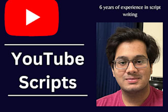 research and write a script for your youtube channel