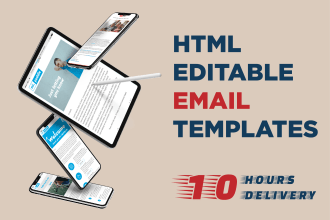 create responsive mailchimp html email templates newsletter