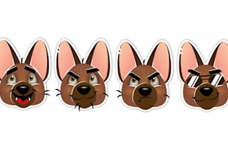 amazing static stickers for telegram