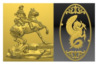 do cnc router, sculpting, 3d relief, 3d design, modeling