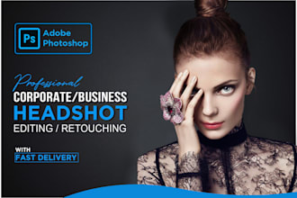 do high end beauty portrait photo edit retouch magazine quality